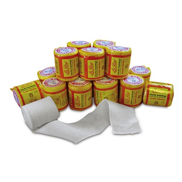 Le Roy Mexican Gauze Boxing Hand Wraps Elastic Bandages Revgear Ambra LeRoy Combat Sports Non-Sterile, 2" x 5.5 yd - 16 pack