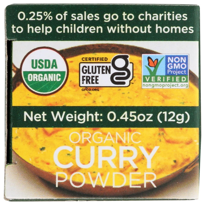 SPICELY Organic Curry Powder, 0.45 OZ