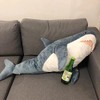 Maomoto Giant Shark Stuffed Animals,Chubby Shark Pillow Soft Shark Plush