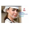 20 Cubre Boca Transparente Reusable Anti Salpicaduras Saliva