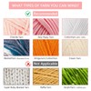 Electric Yarn Winder, Wool Winder with Yarn Guide, Electric Wool
