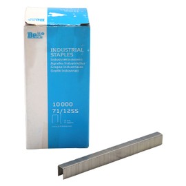 BeA 10003251 Series 71/12SS Stainless Steel Staples 1/2" deep 10,000 per Box