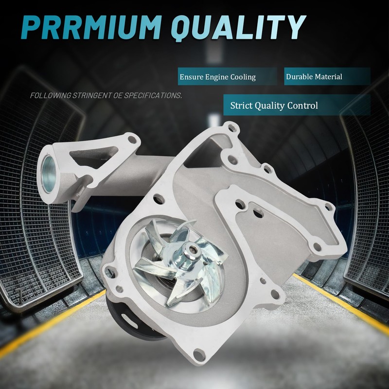 IRONTEK Water Pump Fit for Genesis 2017-2020 G80, for Hyundai