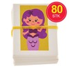 Baker Ross FX794 Mermaid Tattoos - Pack of 80 Kids