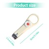 GXGM Set of 2 Nail Clippers, Nail Clippers with Nail