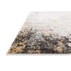Loloi ll Alchemy Area Rug, 5'-3" x 7'-6", Grey/Gold