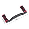 Fishing Reel Handle Carbon Fiber Frame with Fittings Replace Parts