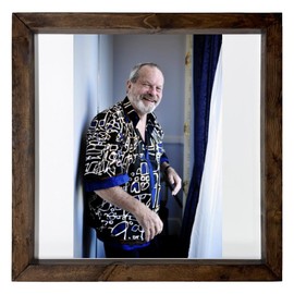 Terry Gilliam - 12X12 Full Color Photo Sign With Wood Frame PTR #G685814