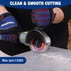 WORKPRO 2-Pack 115mm Diamond Cutting Discs, Segmented Diamond Saw Blades