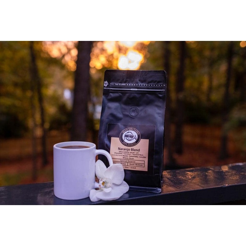 Sloth Life Coffee, Whole Bean Costa Rica, Naranjo Blend, Medium