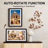 IIQ 15.6-inch Digital Picture Frame with Touch Screen - Auto-Rotation,