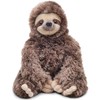 Bearington Speedy Plush Three Toed Sloth Stuffed Animal, 12 inches