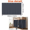 Hoce Bunk Bed Curtain Bunk Bed Curtains Drapes Privacy Dorm