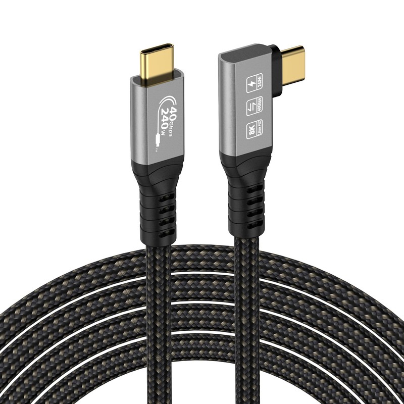 EUDOBEL USB 4 Kabel mit Thunderbolt 4 Kabel 1m,40Gbps USB