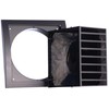 Ventilation Grille Diameter 150 mm Anthracite Exhaust Hood Ventilation with