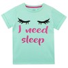 Harry Bear Girls Pyjamas I Need Sleep, pink