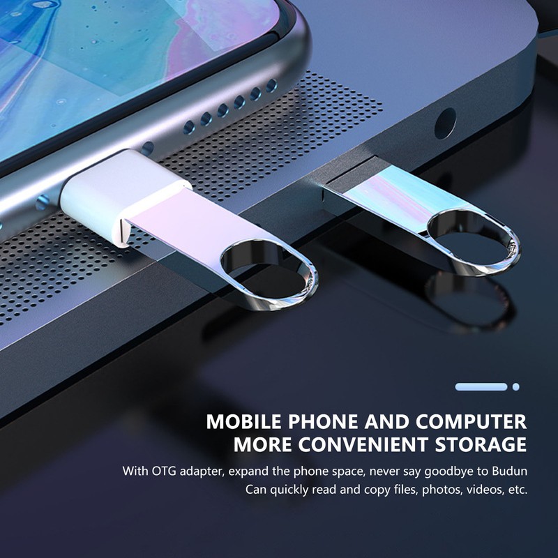 Flash Drive Mini Waterproof Electroplating Process Zinc Alloy USB Drive
