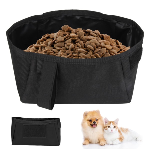 WOUYTPE Hundenapf Faltbar, Faltbarer Hundenapf, Hundenapf Unterwegs für das Camping