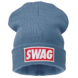 4sold Beanie hat with Swag Gray