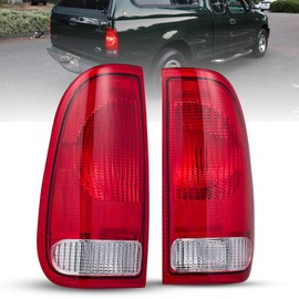 Tail Lights Compatible with【1997-2003 Ford F-150 F250 F350 F450 F550】Unit Styleside | FO2800117 FO2801117 replacement A pair tail lamp