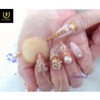 ❗Limited❗Fox~♬ Handmade nail tips - Short ballerina / ❗한정❗여우야~♬ 수제네일팁
