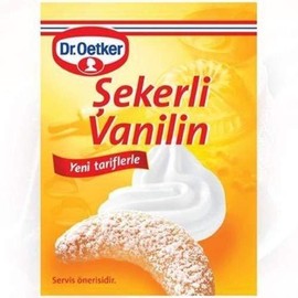Dr. Oetker Sugar Vanllin Powder ( Sekerli Vanilin) 5 gr each - 15 bags