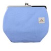 watona Canvas Purse 5.5 Inch Slim Cosmetic Pouch (Slim) 55s