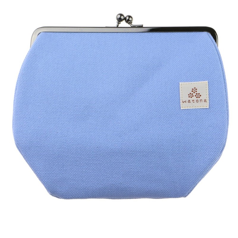 watona Canvas Purse 5.5 Inch Slim Cosmetic Pouch (Slim) 55s