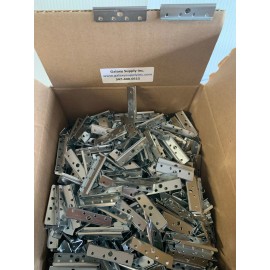 Galaxy Supply Inc. Metal Upholstery Webbing End Clips for Chair 50 pcs + 10 Yards green Webbing 2"