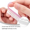 5 Pcs Handle Grip Nail Brush for Cleaning Fingernails, Nail