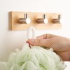 Wooden Coat Hooks with 3 Hooks Coat Hooks Hook Rack