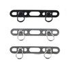 3 Pieces Metal Phone Tether Tab, Hanging Double Buckle Ring