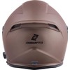 Bogotto H586 BT Solid Bluetooth Jet Helmet, Matte Brown, M