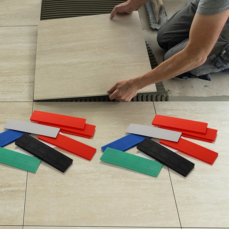 Pack of 90 Plastic Spacers, 28 x 100 mm, Rectangular