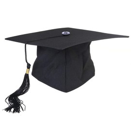 Milisten Unisex Graduation Cap with Tassel Adjustable Grad Hat for 2020 Graduation Party Favors Gifts (Black Tassel)