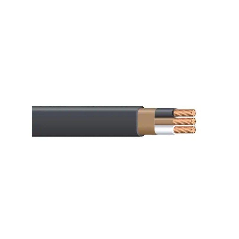 Southwire 28893621 8/2 AWG 25ft. Nonmetallic With Ground Sheathed Cable,