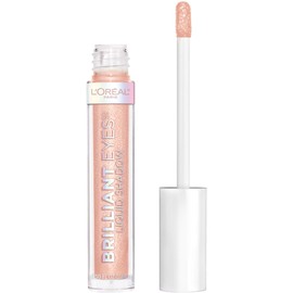 L'Oreal Paris Brilliant Eyes Shimmer Liquid Eye Shadow, Longwearing Lasting Shimmer, Crease Resistant, Flake-Proof, Precision Applicator, Quick Dry, Non-Greasy, Seeing Stars, 0.1 oz.