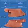 XYJ Leather Sheath for 6 Inch Chef Knife Edge Guards