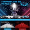Kit De Faros Luz Led H4 H7 H11 9005 9006