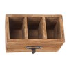 Design Delights Wooden Pencil Holder Box, 18 inches – Recycled