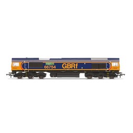 Hornby R30353TXS GBRf, Class 66, Co-Co, 66754 'Northampton Saints' - Era 11 (Sound Fitted) Loco - Electric, Blue