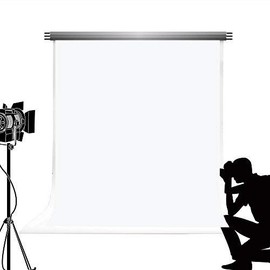 Kate Backdrop 1.5x2.2m White Photo Booth Backdrops Pure White Background for Studio Microfiber Portrait Photography Shooting