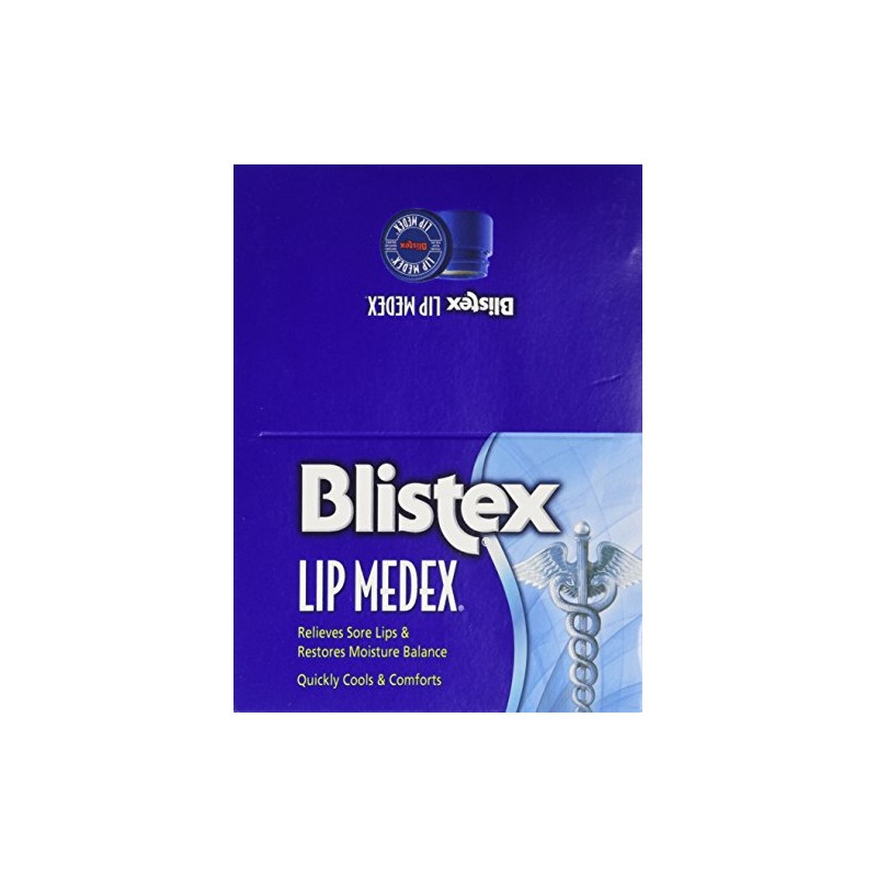 Blistex RDC18219501-X12 Medex de labios, 0.25 onzas (paquete de 12)