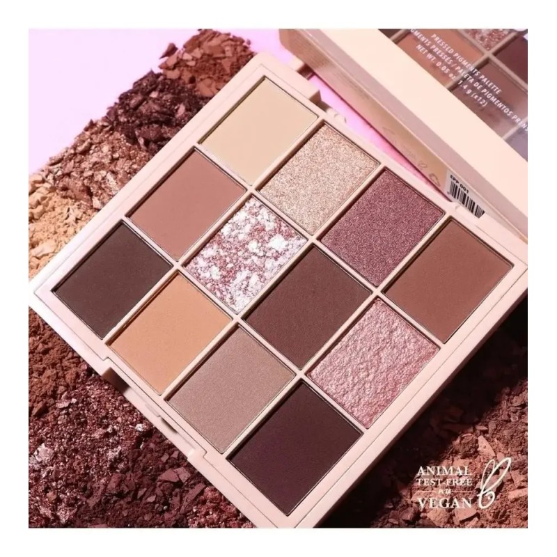 Paleta De Sombra Esenciales Nudes Epp001 Moira Cosmetics Gbc