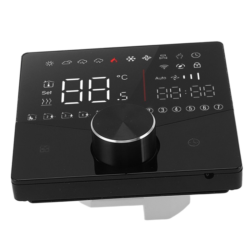 Smart Digital Thermostat LCD Color Display Precise Control Intelligent Temperature