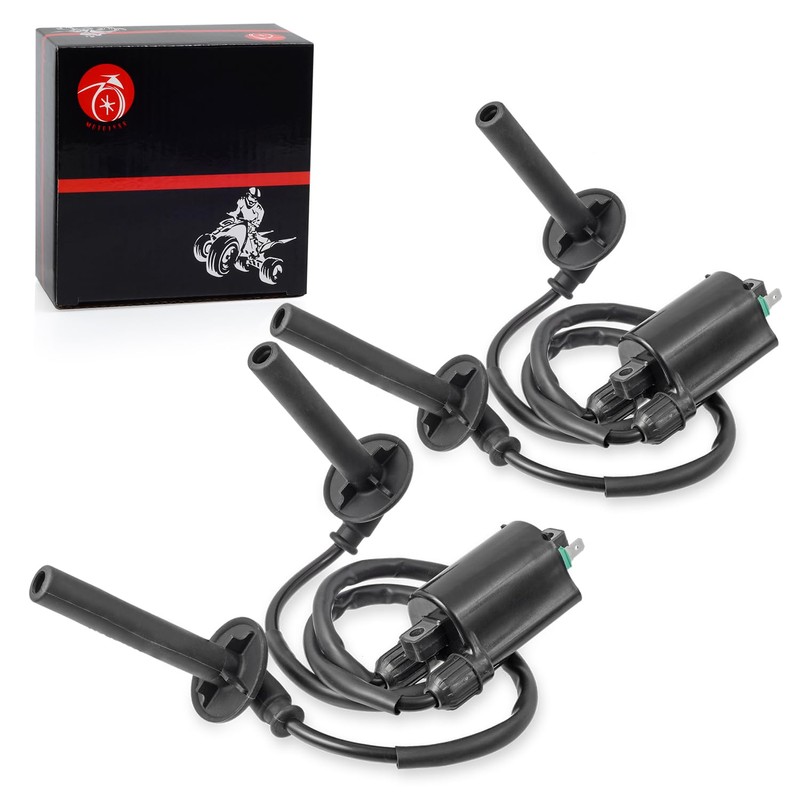 Ignition Coil Pack and Spark Plug CAP Compatible with HONDA
