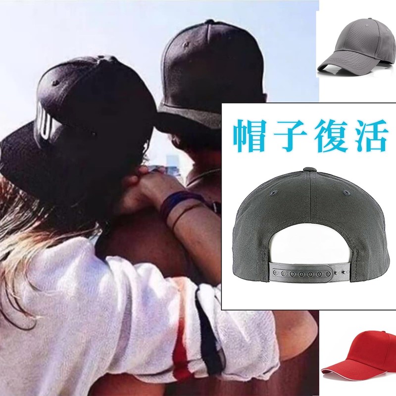 Topatrol Hat Adjuster, Snapback Strap, Hat Replacement Strap, Snapback Type,