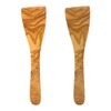 2 x HOFMEISTER® Spatula with Curved Head and Typical Olive