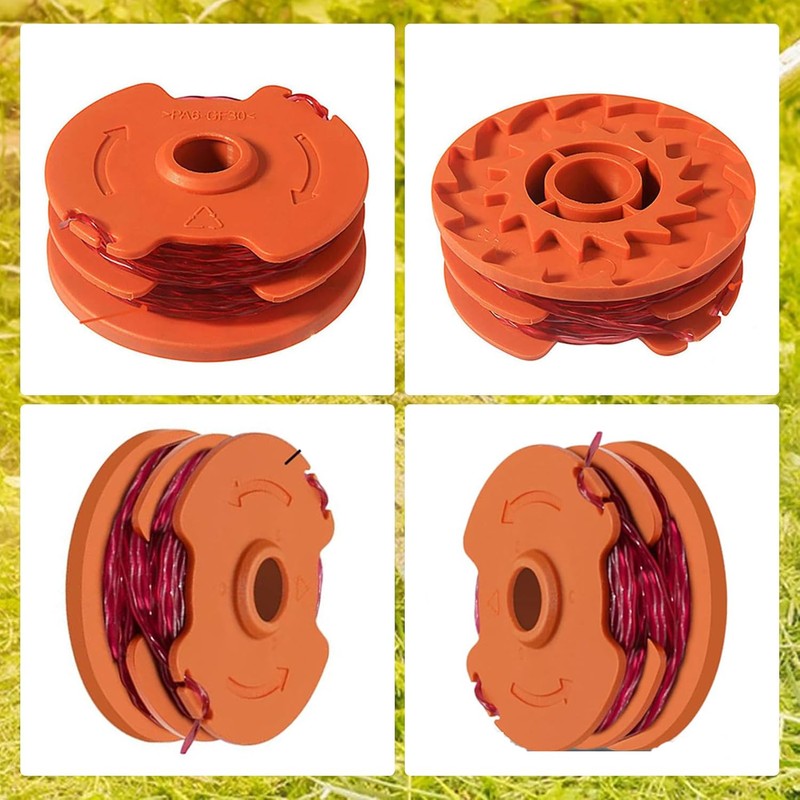 SUIFAYIO Strimmer Spool, Trimmer Line Spools Compatible with Worx McGregor