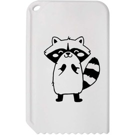 Azeeda 'Cute Raccoon Standing' Plastic Ice Scraper (IC00042107)